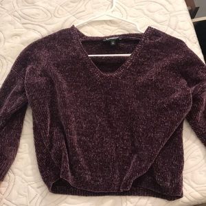 Express soft crop sweater